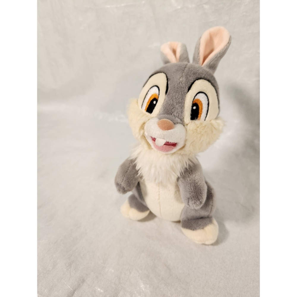 Disney Store Bambi Thumper Happy Bunny Rabbit Plush Stuffed Animal Toy 8"